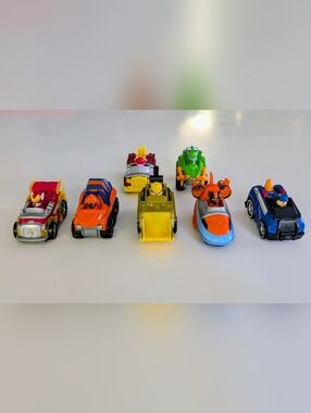 PAW Patrol Mighty Pups Die-Cast Vehicle Set (Lot of 7)